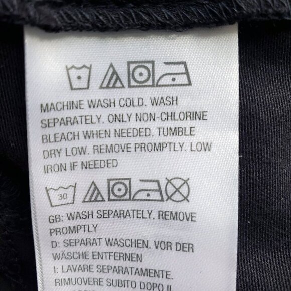 LOGO Lori Goldstein Trapeze Sharkbite Dress Chiffon Black Witchy Whimsigoth XS - Picture 7 of 14